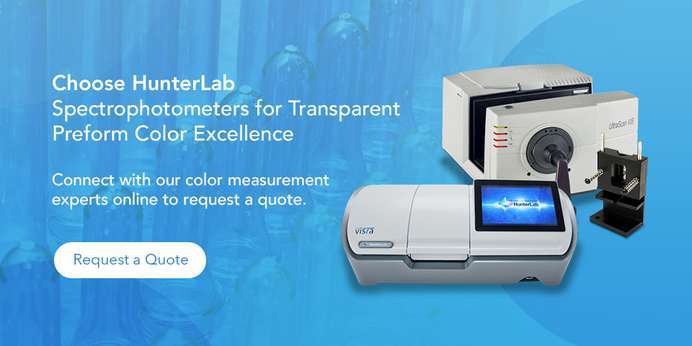 Choose HunterLab spectrophotometers for plastic color measurement