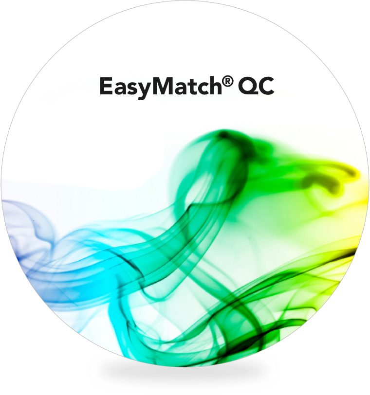 Software de medición y ajuste de color EasyMatch QC